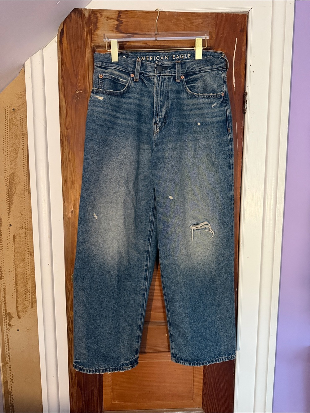 American Eagle Men’s Ultra Baggy Distressed Jeans - Excellent Condition - 29x30